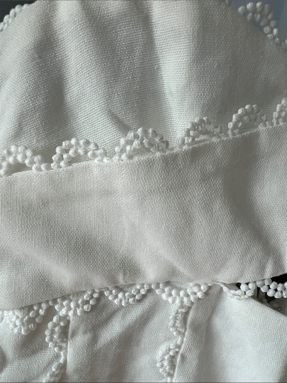 REVOLVE Cream Lace-Trim Spaghetti-Strap Mini Dress - Picture 5 of 9